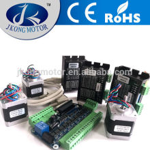 Kit de motor de passo Caxes 3Axis com placa de interface, driver, fonte de alimentação